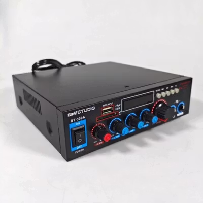 TaffSTUDIO Audio Amplifier HiFi Bluetooth 5.0 Stereo 2 Channel 800W - BT-309A - Black — gambar 2