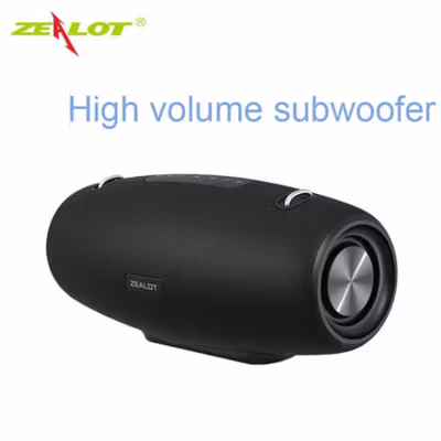 ZEALOT Portable Bluetooth Speaker Stereo Outdoor Waterproof 60W - S-67 - Black — gambar 2