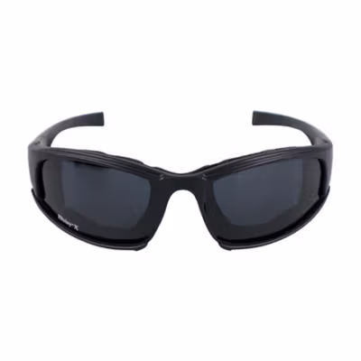 Daisy X7 Kacamata Sepeda dengan 4 Lensa Cycling Polarized Sunglasses - Black — gambar 2