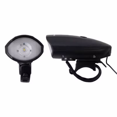 TaffLED Lampu Depan Sepeda LED CREE XPG Klakson 1200mAh 250 Lumens - 7588 - Black — gambar 2