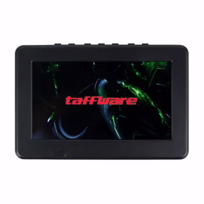 Taffware Portable TV Monitor Digital 7 Inch DVB-T2 Rechargeable - D7 - Black — gambar 2