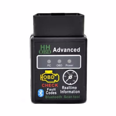Bluetooth Car Diagnostic OBD2 Scanner Diagnosa Kendaraan - ELM327 - Black — gambar 2