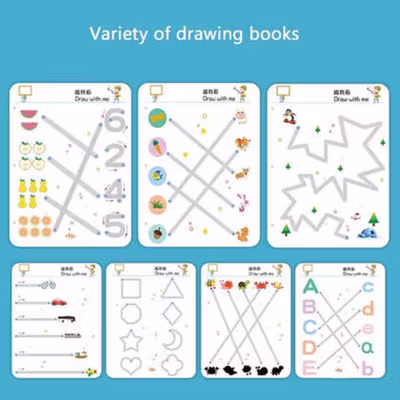 CPY Magical Tracing Workbook Set Practice Copybook for Kids - 001 - Green — gambar 2