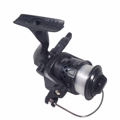 YUMOSHI Reel Pancing Spinning 3+1 Ball Bearing Fishing Reel 5.2:1 200 - JL200 - Black — gambar 2