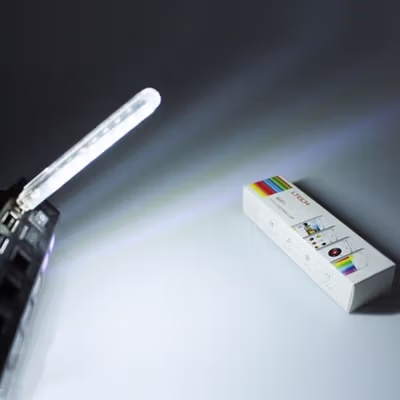 TaffLED Lampu Baca LED Mini USB Portable 5V 8 LED Cool White - SMD 5730 - White — gambar 2