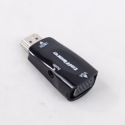 Taffware Adaptor HDMI ke VGA dan AUX 1080P - S-PC-0389 - Black — gambar 2