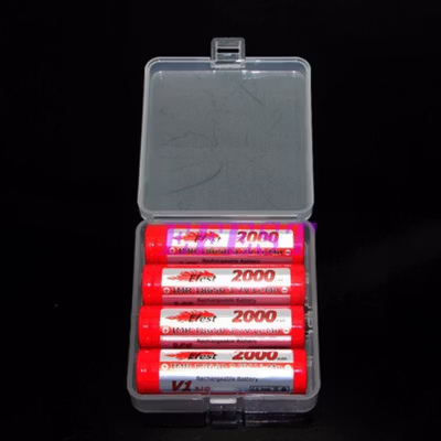 YCDC Casing Baterai Transparan Transparent Battery Case 4x18650/8x16340 - ZC81 - Transparent — gambar 2