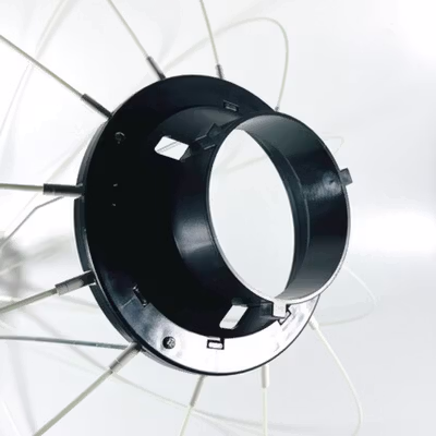 TaffSTUDIO Flash Diffuser Softbox Studio Photography Light Ball Diameter 65cm - 1355 - Black White — gambar 2