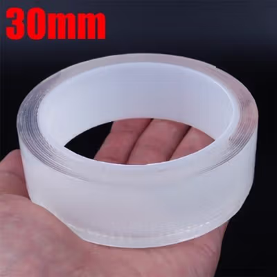 TaffPACK Stiker Pelindung Mobil Car Scratchproof Protector Tape 3M 30mm - C39906 - Transparent — gambar 2
