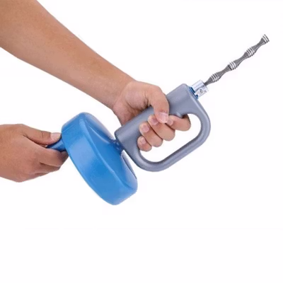 CHFENGASQ Kawat Pembersih Saluran Toilet Cleaner Dredger Blockage 3M - CHF1 - Blue — gambar 2