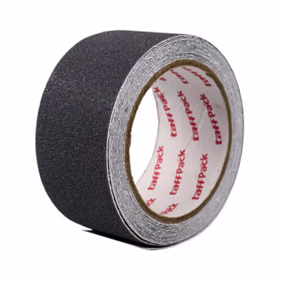 TaffPACK Lakban Tape Safety Grip Anti Slip 0.65mm Strong Traction 5Mx5cm - Black — gambar 2