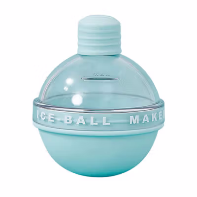 SESERN Cetakan Es Batu Silikon Bulat Light Bulb Ice Cube Mold - GJ2980 - Blue — gambar 2