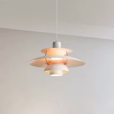 TaffLED Lampu Gantung Hias Flower Light 3 Color E27 12W 30cm - HLE27 - White — gambar 2