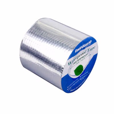 TaffGUARD KYTO Lakban Aluminium Foil Butyl Waterproof Anti Bocor 0.8mm 5cmx5M - LS549 - Silver — gambar 2