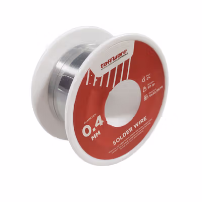 Taffware Kawat Timah Solder Sn30/Pb70 50gr 0.4mm - No Color — gambar 2