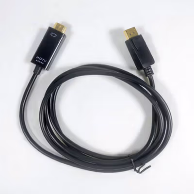 SOONHUA Kabel Video Adaptor DP DisplayPort ke HDMI 4K 180cm - DP102 - Black — gambar 2
