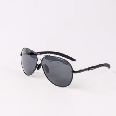 VEITHDIA Kacamata Aviator Polarized Sunglasses - V3088 - Black — gambar 2