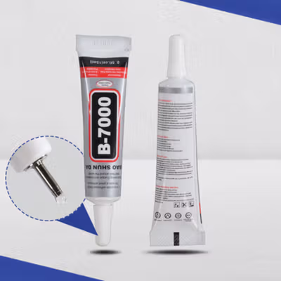 BAO SHUN DA Lem Kuat Serbaguna Power Glue Strong Adhesive 15ml - B-7000 - Transparent — gambar 2