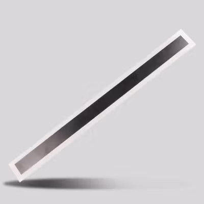 TaffLED Lampu Hias Dinding Outdoor IP65 Long Strip Warm White 3000K 80cm - IIS20 - Black — gambar 2