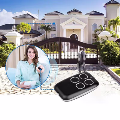 Kebidu Duplikator Remote Kontrol Garasi Gerbang Rolling Gate - KB30 - Black — gambar 2