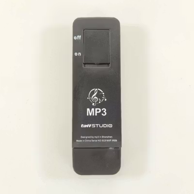 TaffSTUDIO MP3 Player Portable Mini USB 2.0 TF Card 80 mA - IRS9 - Black — gambar 2