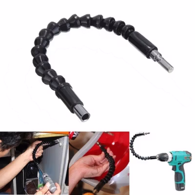 Ekstensi Kepala Obeng Fleksibel 1/4 Inch 290mm - HT566 - Black — gambar 2