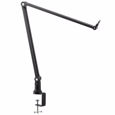 TaffSTUDIO Arm Stand Mikrofon Boom Arm Lazypod Aluminium - GAZ-60 - Black — gambar 2