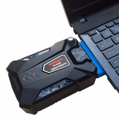 Taffware Kipas Pendingin Laptop Universal Vacuum Cooler 3000RPM 2W 5V - ICE FANIII - Black — gambar 2
