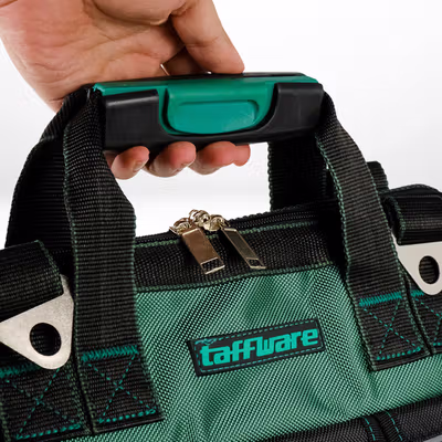 Taffware Tas Perkakas Storage Bag Waterproof Reflective Strips 20 Inch - A03369 - Green — gambar 2