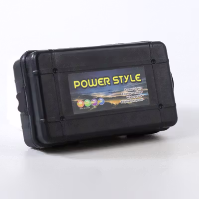 TaffGUARD Box Kotak Penyimpanan Plastik Senter LED 19x11x6.5cm - FN04 - Black — gambar 2