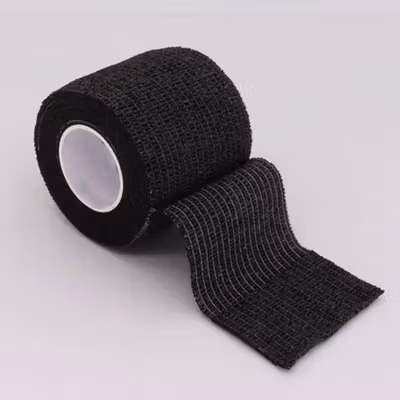 COYOCO Sport Tape Kinesiology Perban Plester Otot Medical 5cmx4.5M - C103 - Black — gambar 2