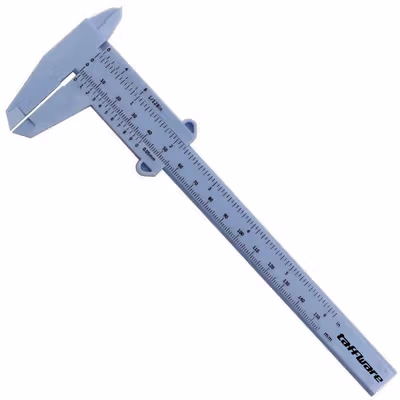 Taffware Jangka Sorong Kaliper Sigmat Gauge Micrometer 150mm - QST-600 - Blue — gambar 2
