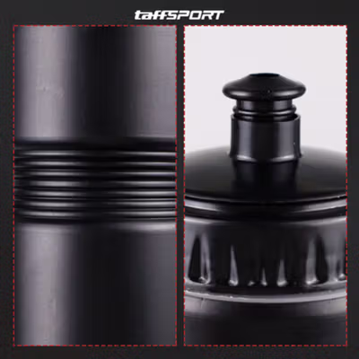 TaffSPORT Botol Minum Sepeda Olahraga Plastik BPA Free 730ml - 30A11 - Black — gambar 2
