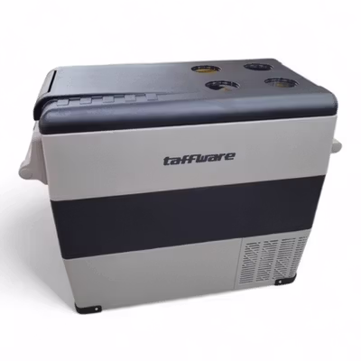 Taffware Kulkas Portable Mobil Mini Fridge Freezer 49.4L - CF55 - Black/Gray — gambar 2