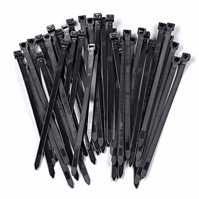 Taffware Kabel Ties Self Locking Wire Zip 3x150mm 1000 PCS - V94 - Black — gambar 2
