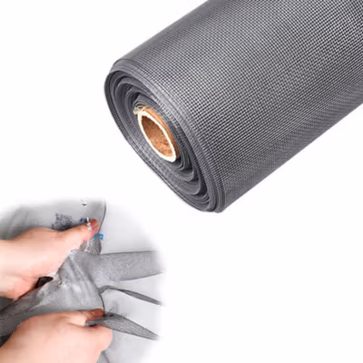 TaffHOME Kasa Nyamuk Jaring Jendela DIY Mosquito Net PP Nano 20 Mesh 1x2M - AW15 - Gray — gambar 2