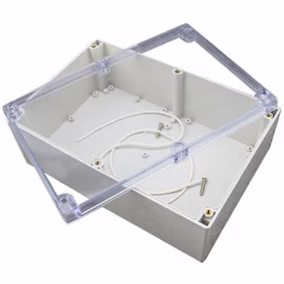 Vange Box Panel Listrik Duradus Junction Box Waterproof 238x160x90mm - VG-I01 - White — gambar 2