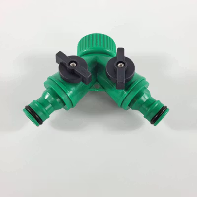 Houseware Splitter Y Konektor Keran Air 2 Cabang Taman 3/4 Inch - HSR-34 - Green — gambar 2