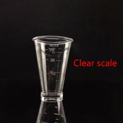 JK Gelas Ukur Bartender Double Jigger Measuring Cup S - JK-225 - Transparent — gambar 2