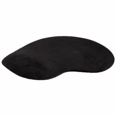 Brila Mouse Pad Ultra Slim Wrist Rest Anti Slip 200x235x10mm - B639 - Black — gambar 2
