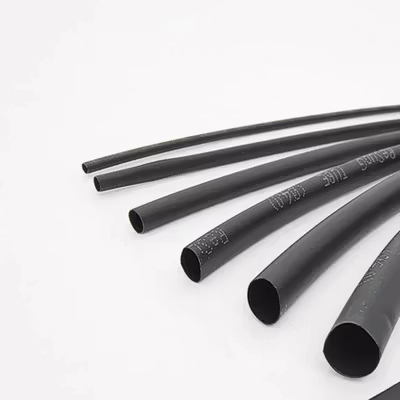 KH Selongsong Pelapis Kabel Insulasi Heat Shrink Tube 1M 8mm - K-120 - Black — gambar 2