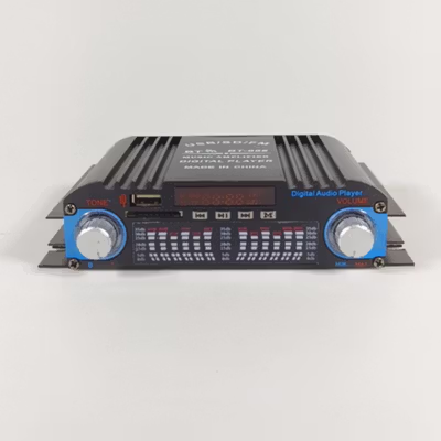 VODOOL Audio Amplifier HiFi Bluetooth 5.0 Stereo 4 Channel 1600W - BT-998 - Black — gambar 2