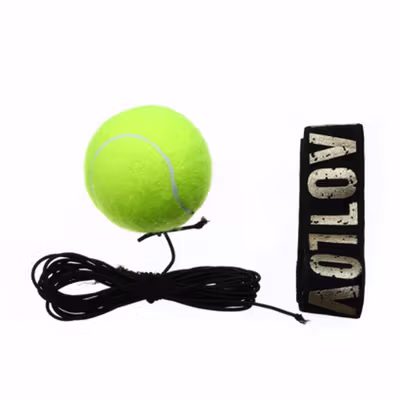 Boxing Reflex Ball Training Love with Headband - HC408 - Yellow — gambar 2