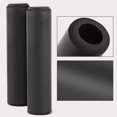 EACHGO Handgrip Sepeda Sporty Bike Handlebar Grip Silicone 1 Pair - STD - Black — gambar 2