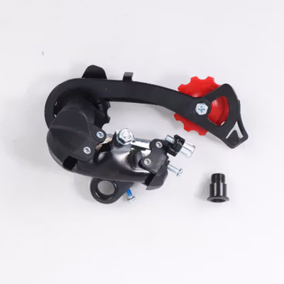 TaffSPORT Apex 6-7 Speed Rear Derailleur - ZT50 - Black — gambar 2