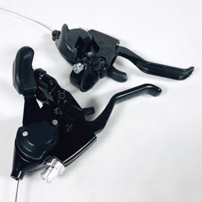 TaffSPORT Marvolt Shifter Brake Operan Gigi Sepeda 3x7 Speed 2 PCS - EF500-7 - Black — gambar 2