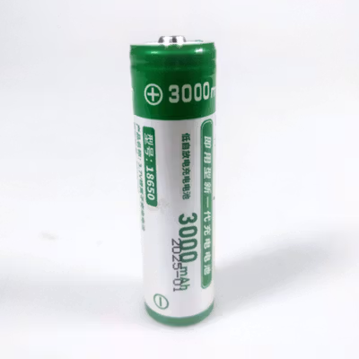 Doublepow Baterai Isi Ulang 18650 Li-Ion Button Top 3000 mAh 3.7V - DP18650 - White — gambar 2