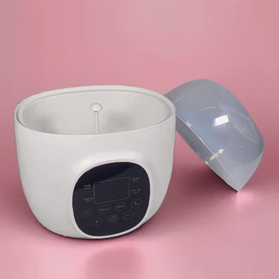 Nutiboo Penghangat Botol Susu Bayi 2in1 Milk Warmer Sterilizers - HJ-B01 - White — gambar 2