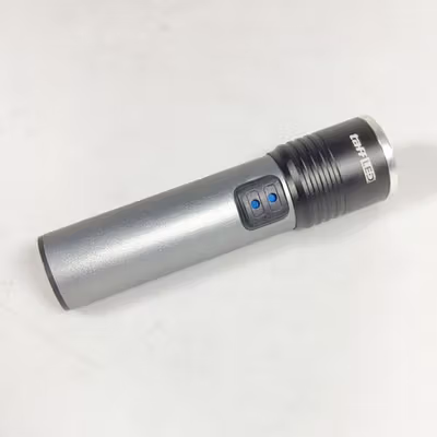TaffLED Senter UV Mini Rechargeable 395nm Flashlight Waterproof IPX4 - K31 - Silver — gambar 2