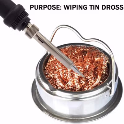 BGA Pembersih Timah TIP Solder Welding Head Cleaning - Golden — gambar 3